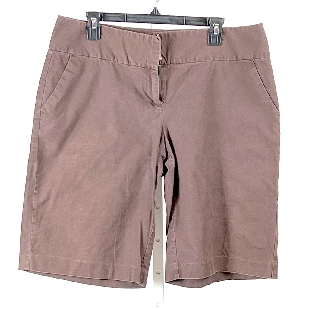 Metro7 Brown Bermuda Shorts 16 497
